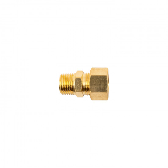 Brass Conical Str. 10mm X 1/4' M Brass Conical Str. 10mm X 1/4' M