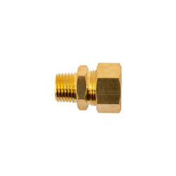 Brass Conical Str. 12mm X 1/4' M