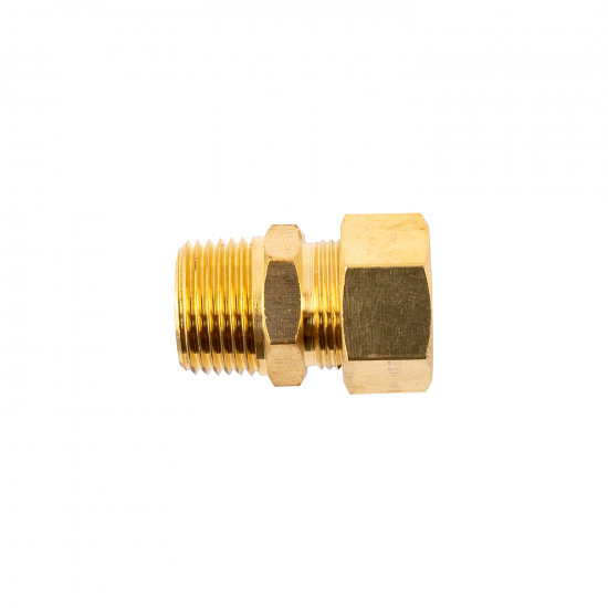Brass Conical Str. 12mm X 3/8' M Brass Conical Str. 12mm X 3/8' M