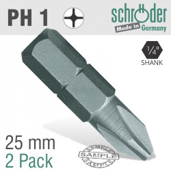 Phil.no.1x25mm Classic Bit 2cd