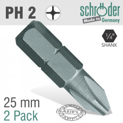 Phil.no.2x25mm Classic Bit 2cd