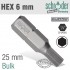 Hex/allen 6mm Insert Bit Bulk