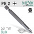 Phillips No.2 X 50mm Classic Power Bit