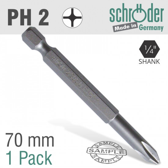 Phil.no.2 70mm Power Bit 1cd Phil.no.2 70mm Power Bit 1cd