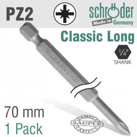Pozi.no.2 70mm Power Bit 1cd