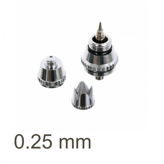 Nozzle Kit For A180 Airbrush 0.25mm