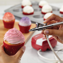 Airbrush Kit 0.2mm For Nail Painting