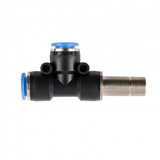 Red. Insert T-joint Side Pu 8mm - 6mm Red. Insert T-joint Side Pu 8mm - 6mm