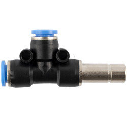 Red. Insert T-joint Side Pu 10mm - 8mm