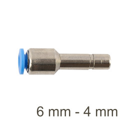 Red Insert Str. Pu 6mm - 4mm