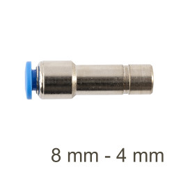 Red Insert Str. Pu 8mm - 4mm
