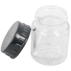 Glass Jar 22cc For Airbrush No Spout