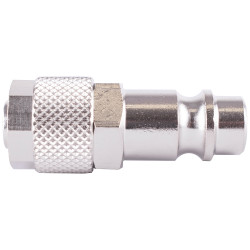 Pu Hose Connector 8mm Id X 10mm Od Metal German Coupler Insert