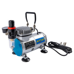 Compressor For Airbrush 1 Cyl. W/reg & Filter