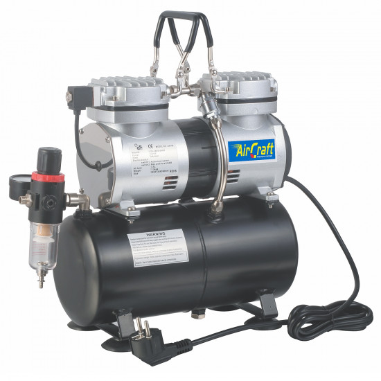 Compressor For Airbrush 2cyl With Tank Compressor For Airbrush 2cyl With Tank