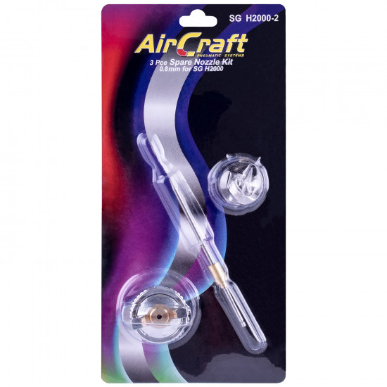 Spare Nozzle Kit 0.8mm For H2000 Spare Nozzle Kit 0.8mm For H2000