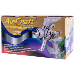 Spray Gun Hvlp 2.0mm Nozzle 600cc Plastic Cup