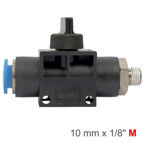 Pu Hose Fitting Valve 10mm X 1/8'm Pu Hose Fitting Valve 10mm X 1/8'm