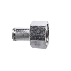 Metal Pu Fitting Straight 8mm 1/2' F