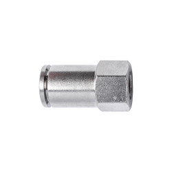 Metal Pu Fitting Straight 10mm 1/8' F