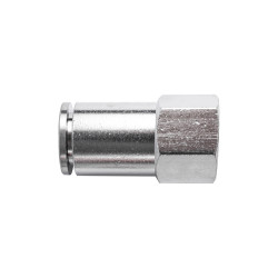 Metal Pu Fitting Straight 10mm 1/4' F
