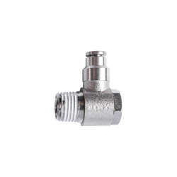 Metal Swiv. Elbow 4mm X 1/4' M