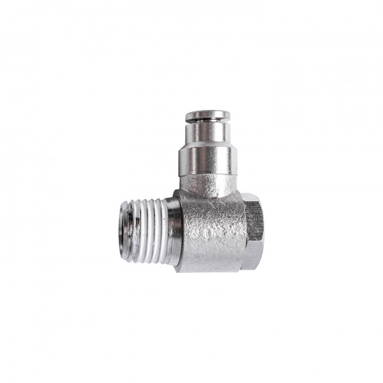 Metal Swiv. Elbow 4mm X 1/4' M