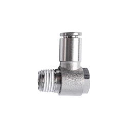 Metal Swiv. Elbow 6mm X 1/4' M