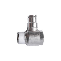 Metal Swiv. Elbow 6mm X 3/8' M
