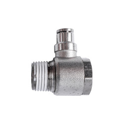 Metal Swiv. Elbow 6mm X 1/2' M