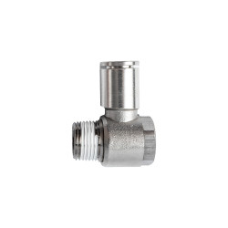 Metal Swiv. Elbow 10mm X 3/8' M