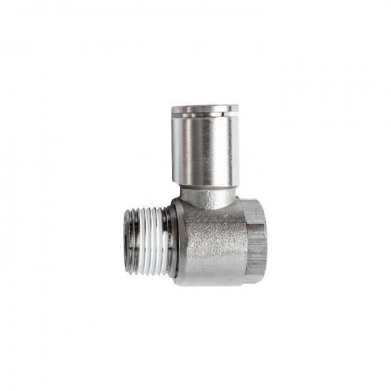 Metal Swiv. Elbow 10mm X 3/8' M