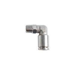Metal Pu Fitting Elbow 6mm 1/8' M