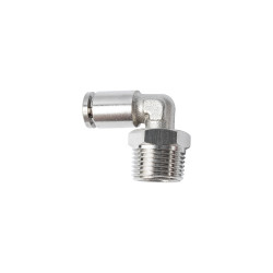 Metal Pu Fitting Elbow 6mm 3/8' M