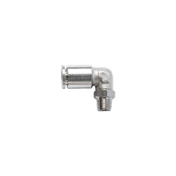 Metal Pu Fitting Elbow 8mm 1/8' M