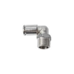 Metal Pu Fitting Elbow 8mm 3/8' M