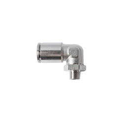 Metal Pu Fitting Elbow 12mm 1/8' M