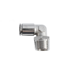 Metal Pu Fitting Elbow 12mm 1/2' M
