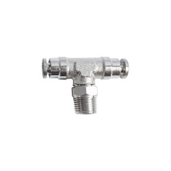 Metal Pu Fitting T-joint 4mm 1/8' M
