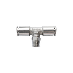 Metal Pu Fitting T-joint 6mm 1/8' M