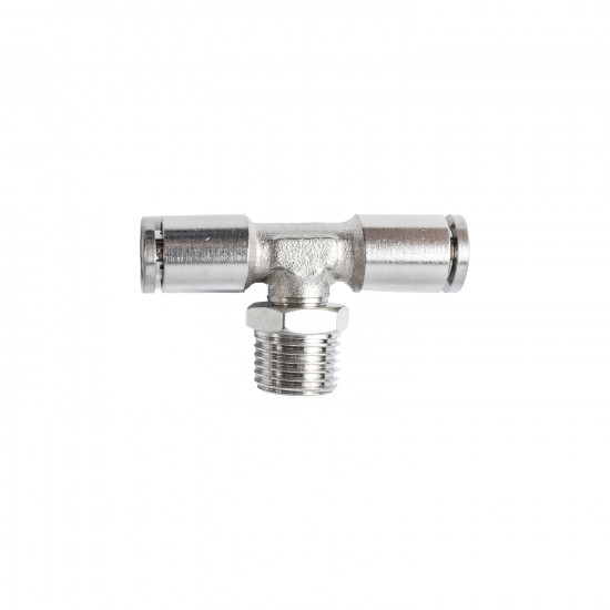 Metal Pu Fitting T-joint 6mm 1/4' M