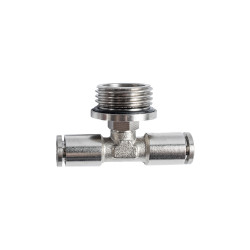 Metal Pu Fitting T-joint 6mm 1/2' M