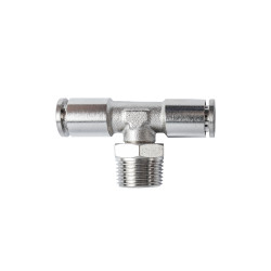 Metal Pu Fitting T-joint 8mm 3/8' M