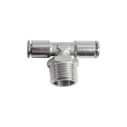 Metal Pu Fitting T-joint 8mm 1/2' M