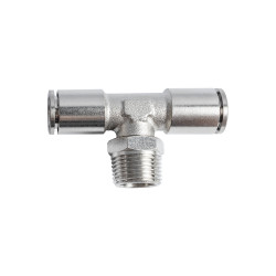 Metal Pu Fitting T-joint 10mm 3/8' M