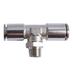Metal Pu Fitting T-joint 12mm 1/4' M