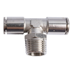 Metal Pu Fitting T-joint 12mm 1/2' M