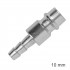 Connector German 10mm Hosetail Bulk