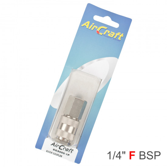 Quick Coupler German Type 1/4' Female 1cd Quick Coupler German Type 1/4' Female 1cd