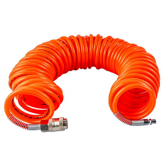 Spiral Hose 20m W/qu.couplers Bx15ru20-6 Spiral Hose 20m W/qu.couplers Bx15ru20-6